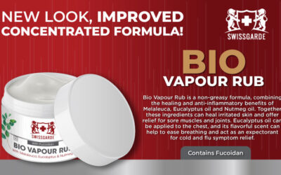 SOOTHE, HEAL, AND BREATHE EASY WITH SWISSGARDE BIO VAPOUR RUB