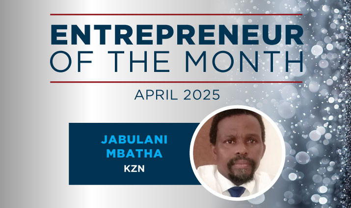 SPORTRON GROUP CELEBRATES ENTREPRENEUR OF THE MONTH: JABULANI MBATHA