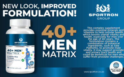 VITALITY AFTER 40: POWERING MEN’S WELLNESS WITH SPORTRON’S 40+ FOR MEN
