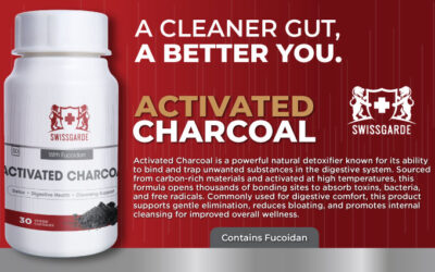 SWISSGARDE ACTIVATED CHARCOAL: A NATURAL ALLY FOR GUT AND WHOLE-BODY WELLNESS