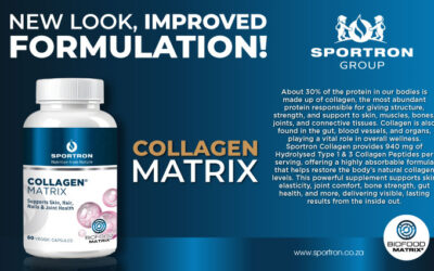 SPORTRON COLLAGEN MATRIX — THE FOUNDATION FOR STRENGTH, MOBILITY & RADIANCE
