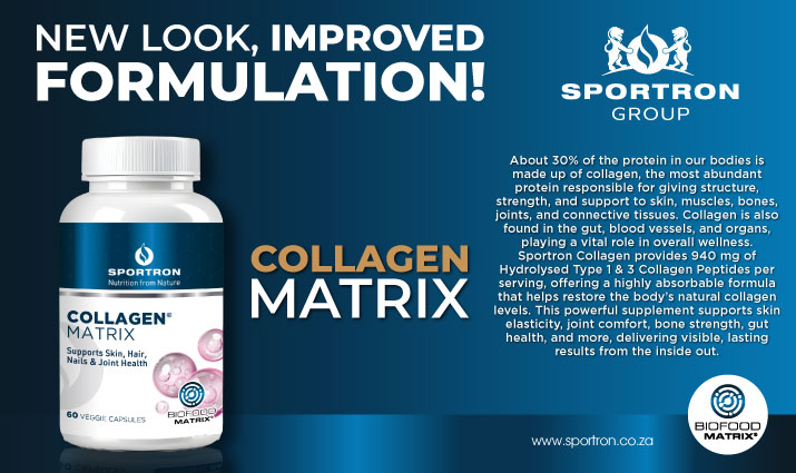 SPORTRON COLLAGEN MATRIX — THE FOUNDATION FOR STRENGTH, MOBILITY & RADIANCE