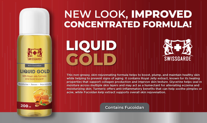 LIQUID GOLD – ADVANCED SKIN HEALTH WITH AN IMPROVED FORMULA