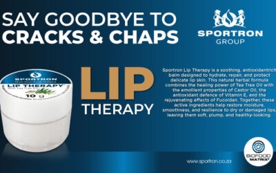 SPORTRON LIP THERAPY: DAILY CARE FOR HEALTHY, HYDRATED LIPS