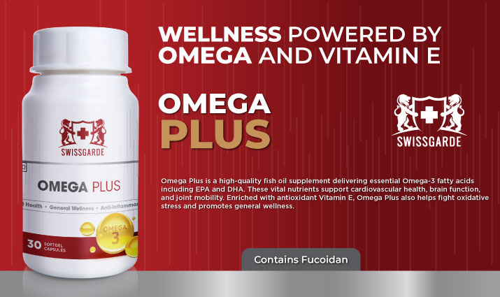 SWISSGARDE OMEGA PLUS: WELLNESS POWERED BY OMEGA-3 AND VITAMIN E