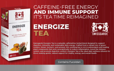 SWISSGARDE ENERGIZE TEA – IT’S TEA TIME REIMAGINED