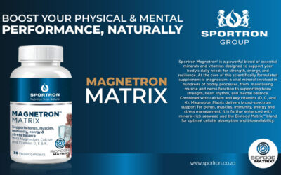 SPORTRON MAGNETRON MATRIX – POWERING STRENGTH, ENERGY, AND RESILIENCE