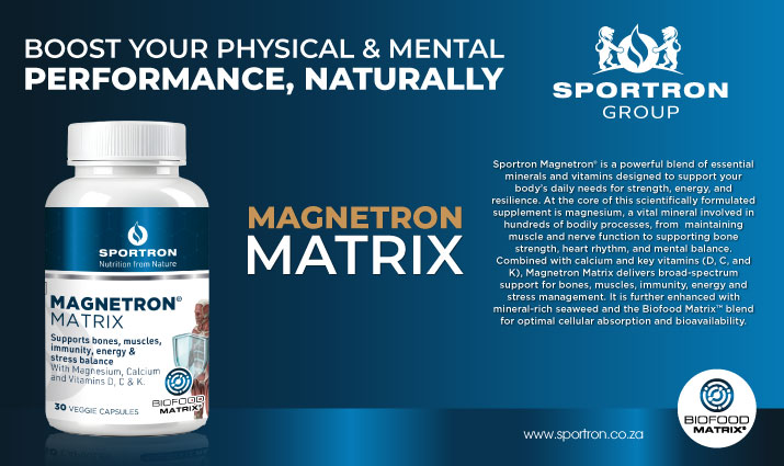 SPORTRON MAGNETRON MATRIX – POWERING STRENGTH, ENERGY, AND RESILIENCE