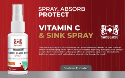SWISSGARDE VITAMIN C & ZINC SPRAY: SIMPLE, FAST IMMUNE SUPPORT FOR EVERYDAY LIFE