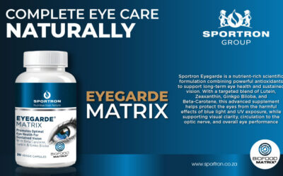 SPORTRON EYEGARDE MATRIX: DAILY NUTRITIONAL SUPPORT FOR CLEARER, HEALTHIER VISION